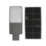 Luminaria Solar LED Suburbana ASL-003 | Alumbrado Público con Panel Externo