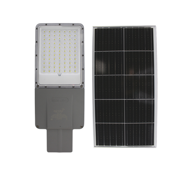 Lámpara Led Solar Suburbana 3200 Lúmenes Panel Externo