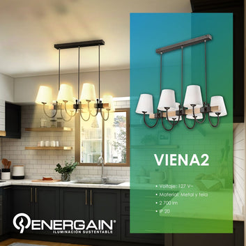 Lámpara residencial Colgante Viena 2