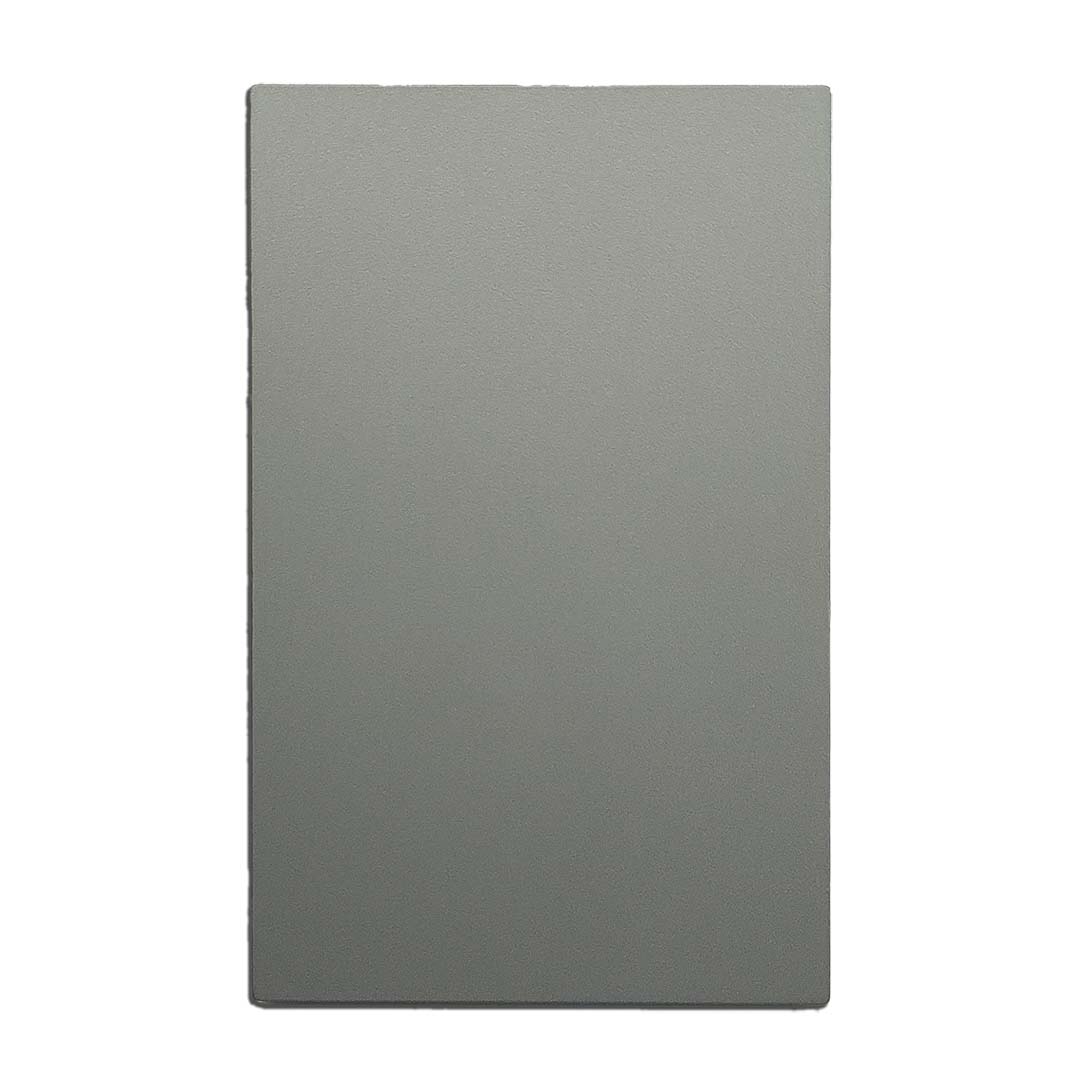 Placa Luxury Apagador de 1 Interruptor 3 Vías - Color Gris Oxford para Uso Residencial y Comercial