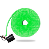 Manguera LED Neon Verde en Carrete 5 mts + Adaptador