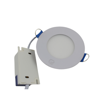 Panel empotrable LED  Redondo Slim Blanco Frio 3w