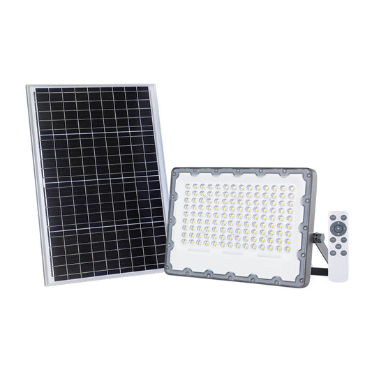 Reflector Led Solar 2300 lúmenes con Panel Solar Montable