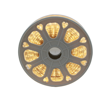 Manguera Tira Led Luz Plana Uso Exterior 10m Blanco Calido