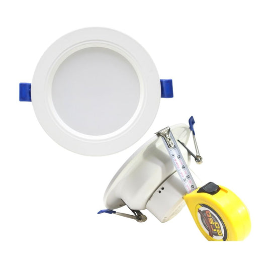 Lámpara LED Empotrable 7w Spot Plafón Blanco