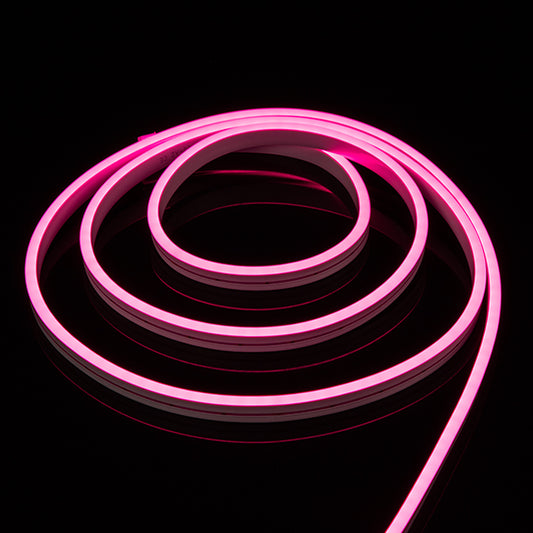 Manguera LED Neon Rosa en Carrete 5 mts + Adaptador