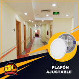 Plafón LED Ajustable 7w Luz Blanca